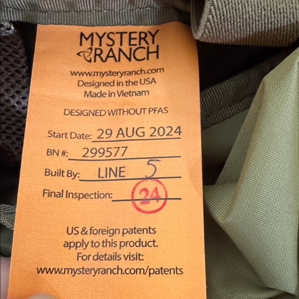 Mystery Ranch 2 Day Assault backpack - Picture 7 of 7